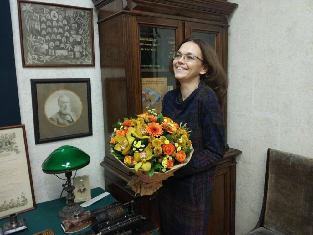 Сегодня празднует свой День рождения директор нашего Музея Надежда Сергеевна Смирнова!