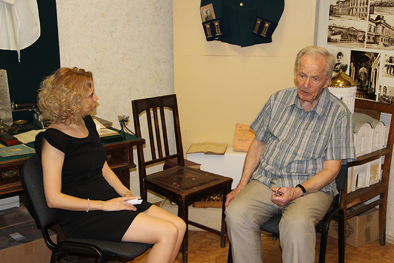 Интервью Льва Николаевича в день 20-летия нашего Музея. 20 мая 2012 года.